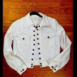Current/Elliot White Jean Jacket